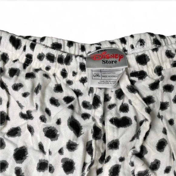 Disney 101 Dalmatians white & black cotton PJ set L/XL - Picture 5 of 5